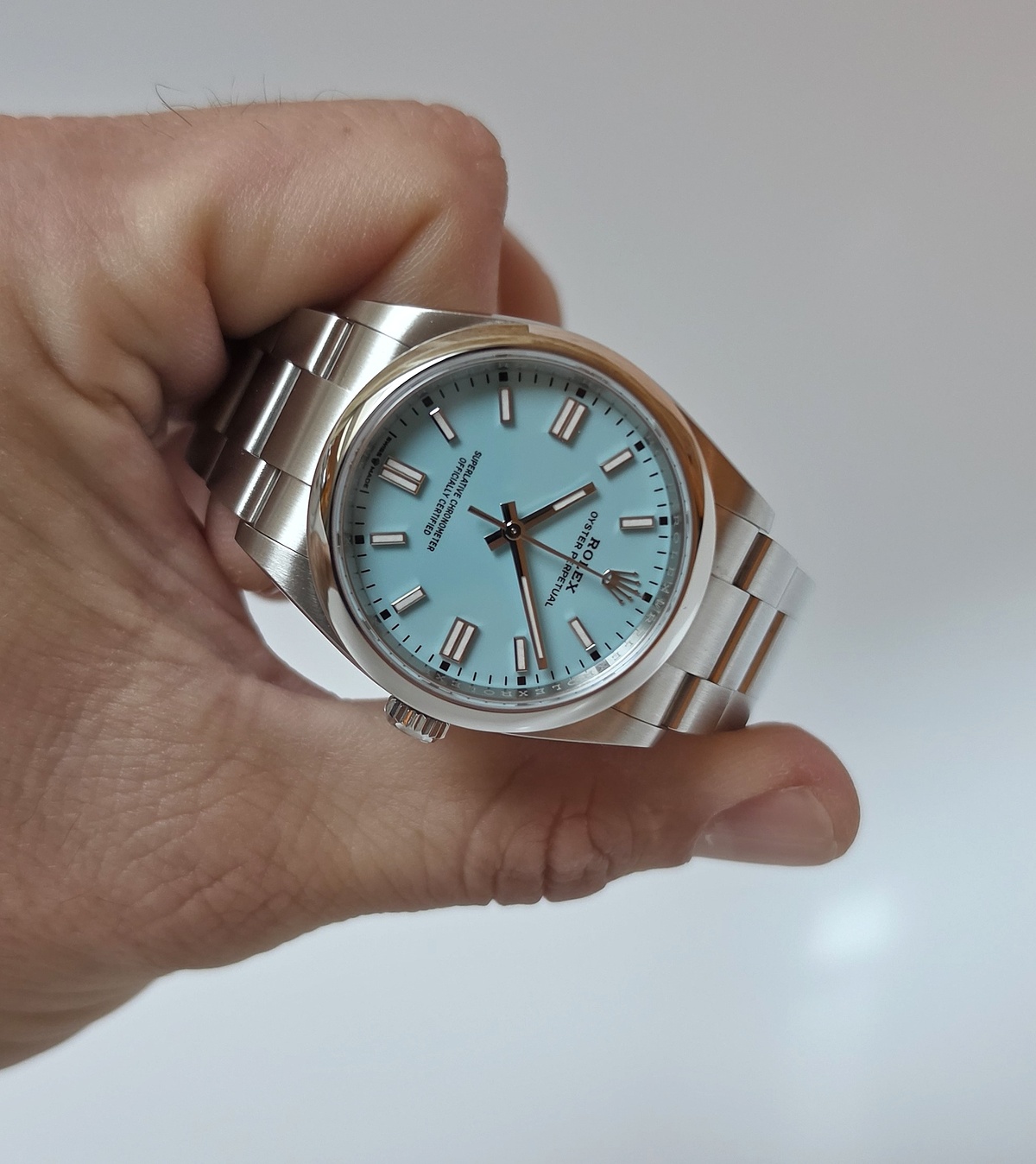 Rolex OP Tiffany Blue 36mm Oyster Perpetual 126000 Full set 2023