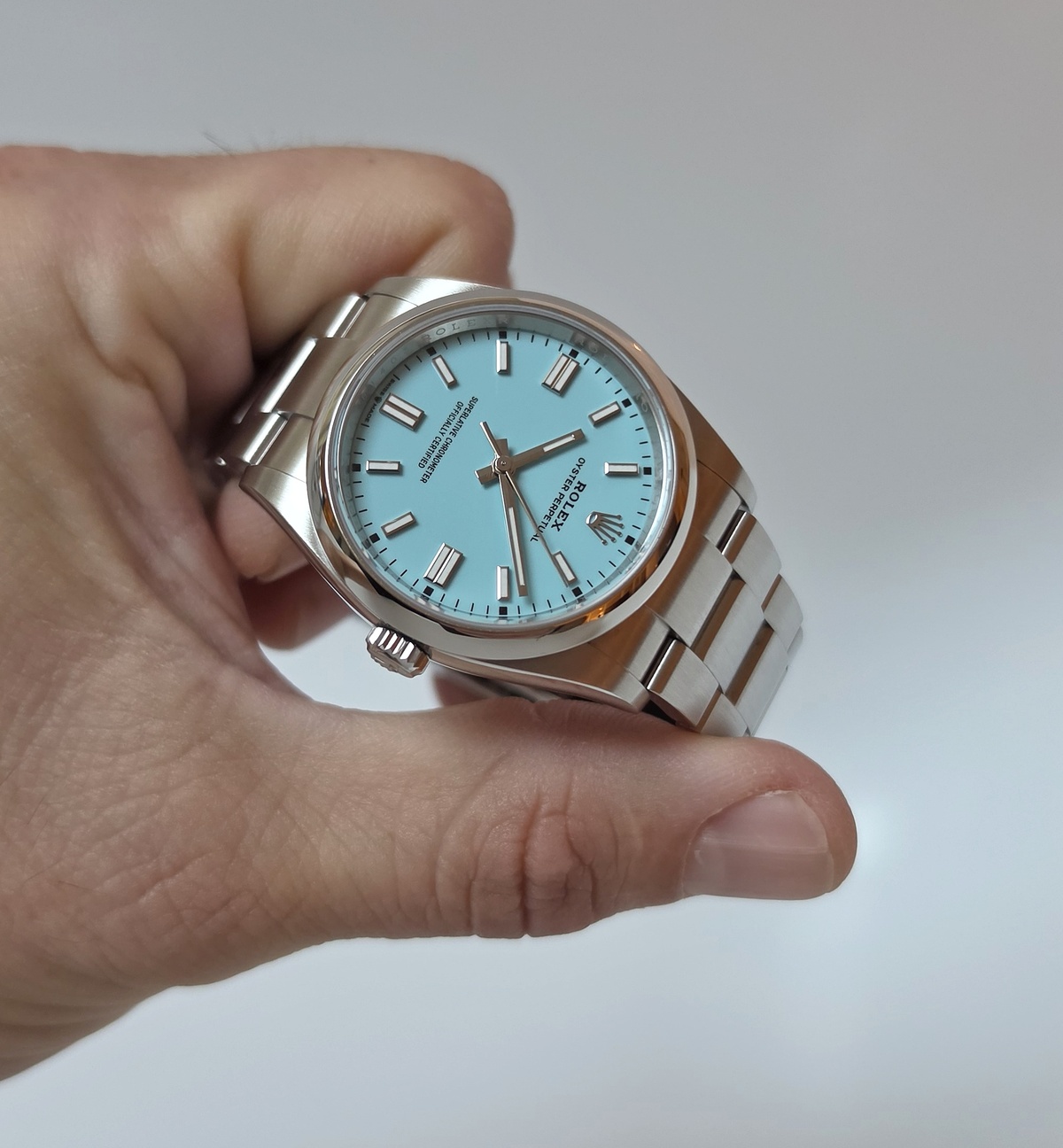 Rolex OP Tiffany Blue 36mm Oyster Perpetual 126000 Full set 2023