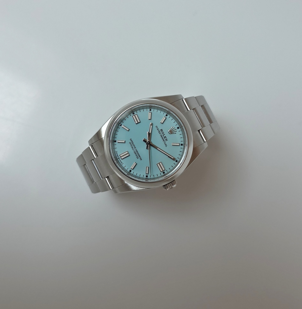 Rolex OP Tiffany Blue 36mm Oyster Perpetual 126000 Full set 2023