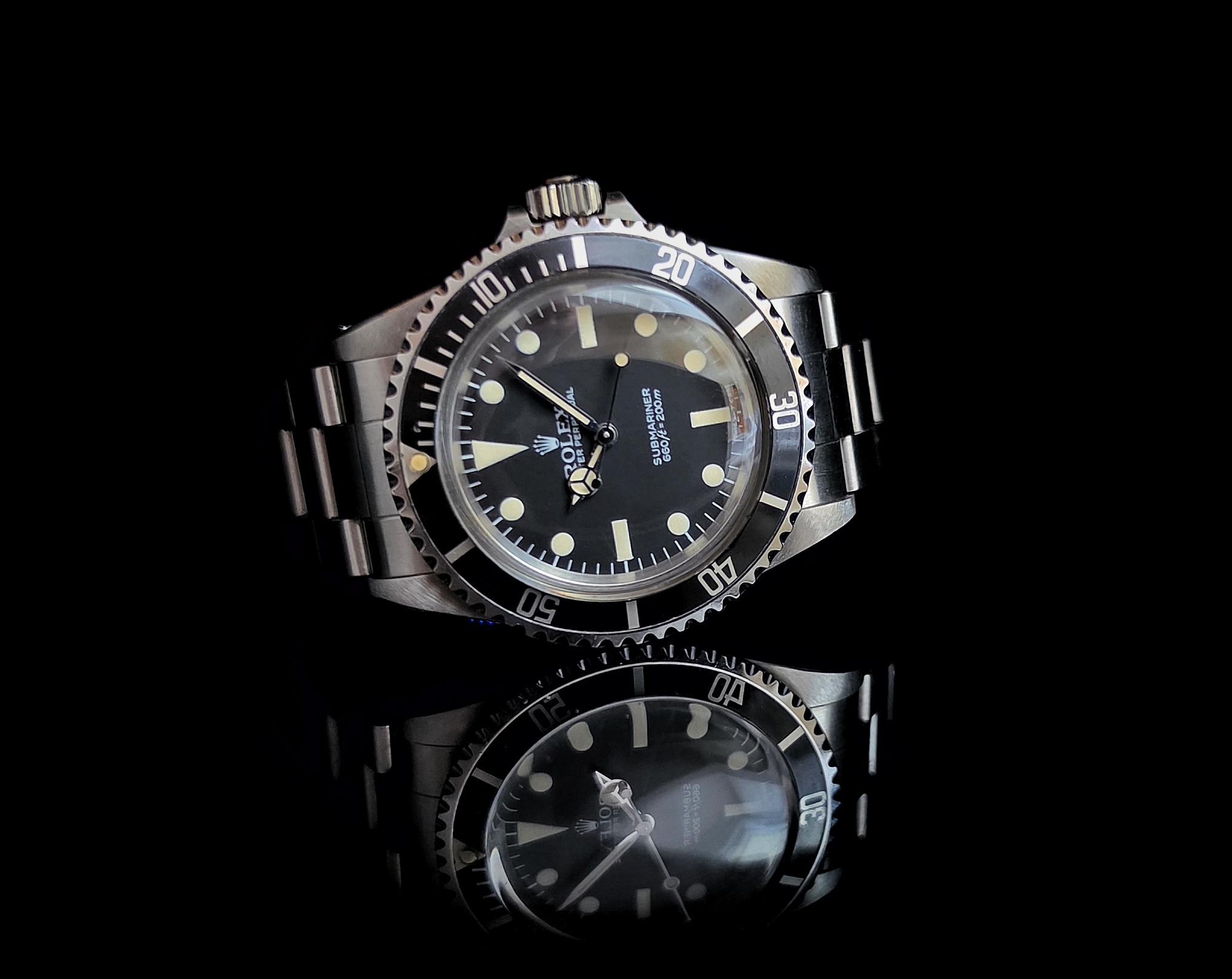 Rolex Submariner 5513 vintage Maxi Dial MK5 1984