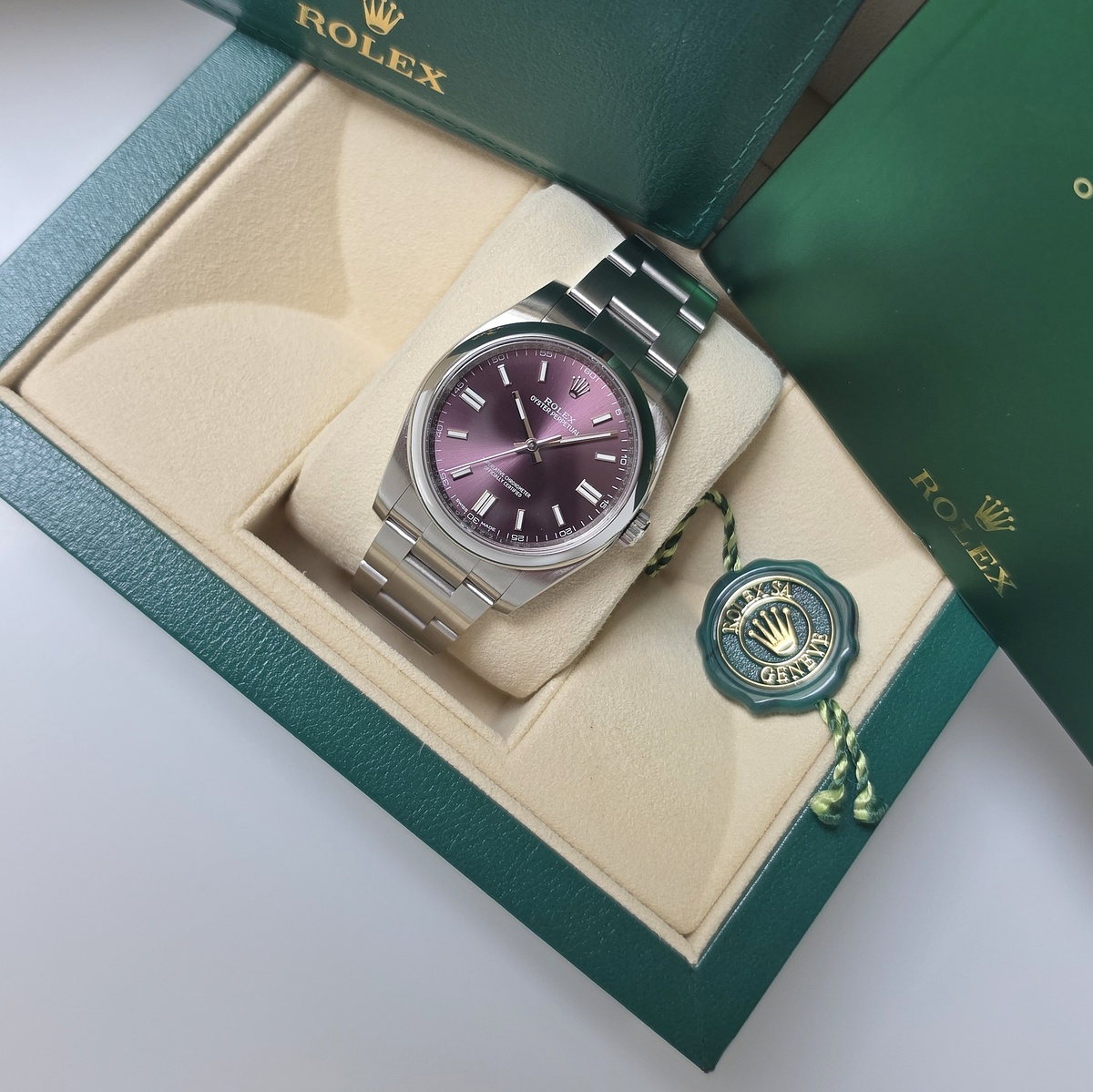 Rolex Oyster Perpetual 36 Grape Full set 2017