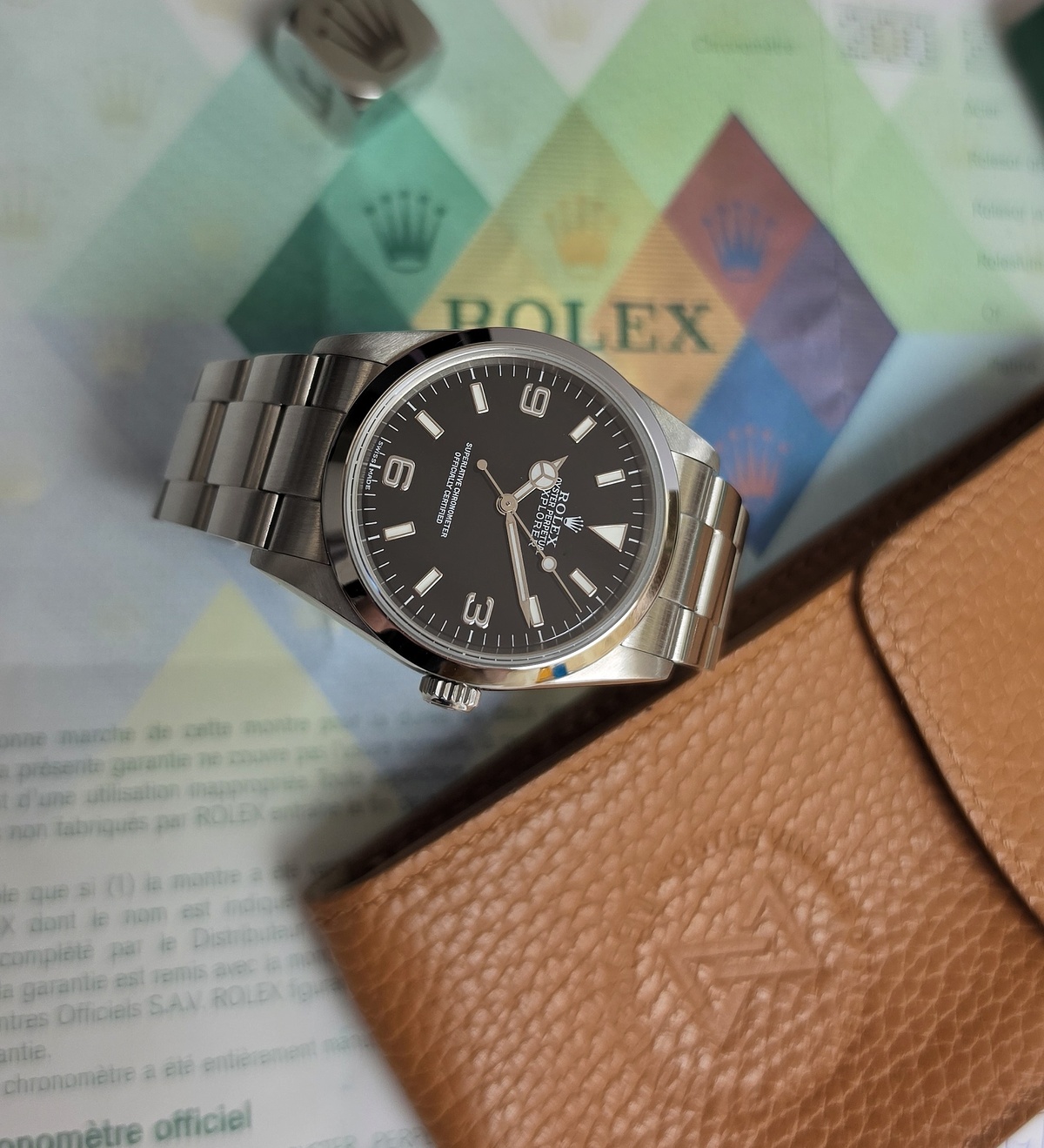 Rolex Explorer 1 2003 114270 Rolex Warranty