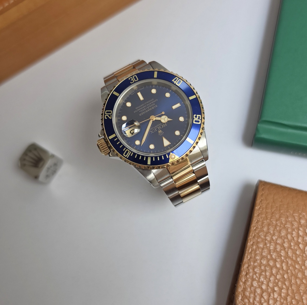 Rolex Submariner 16613 Purple dial Tritium 1997