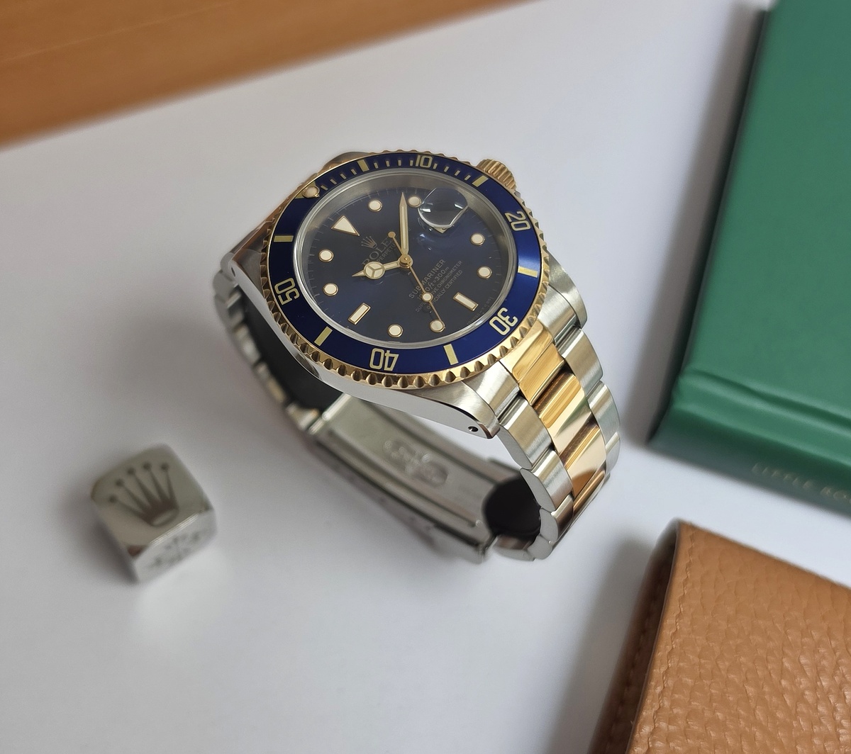 Rolex Submariner 16613 Purple dial Tritium 1997