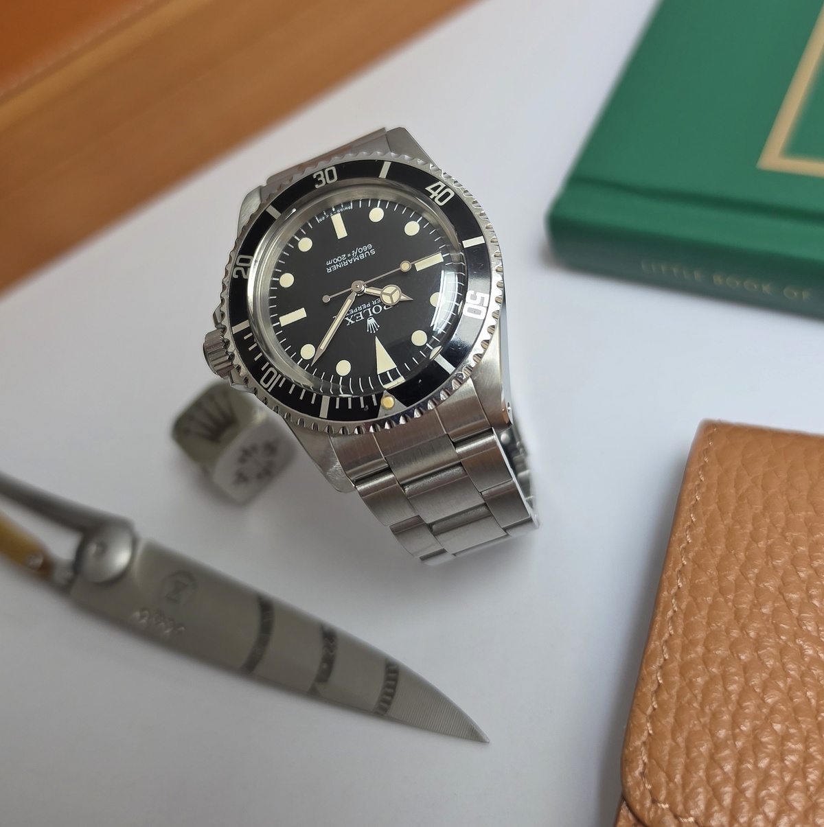 Rolex Submariner 5513 vintage Maxi Dial MK5 1984