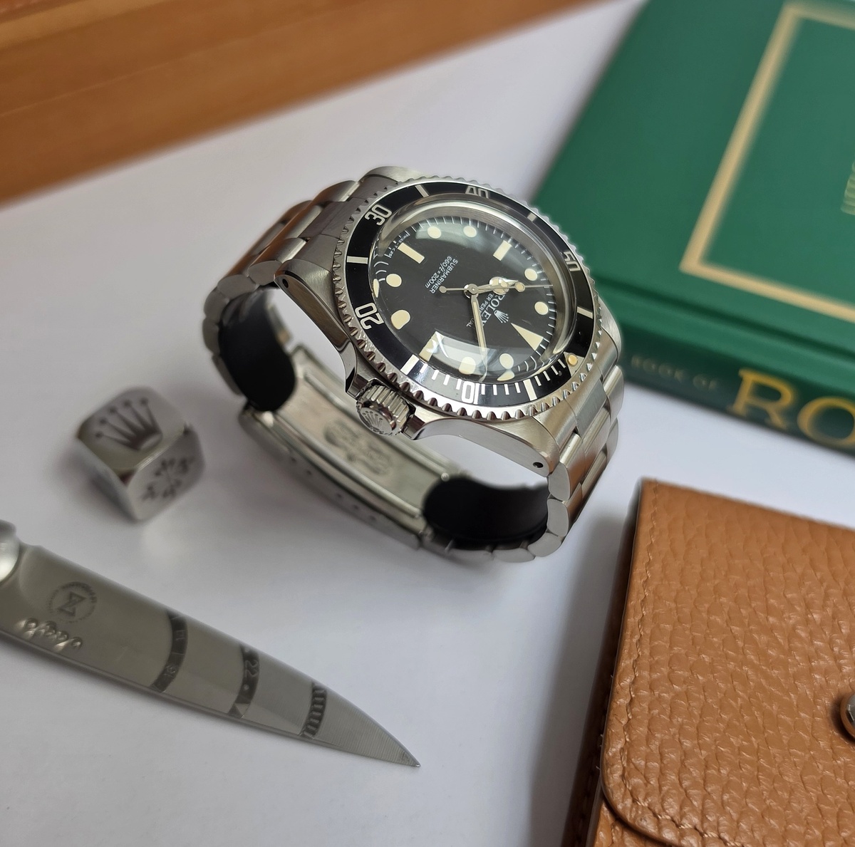 Rolex Submariner 5513 vintage Maxi Dial MK5 1984