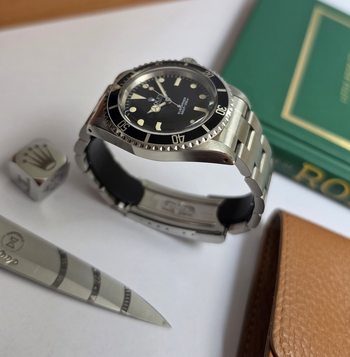 Rolex Submariner 5513 vintage Maxi Dial MK5 1984