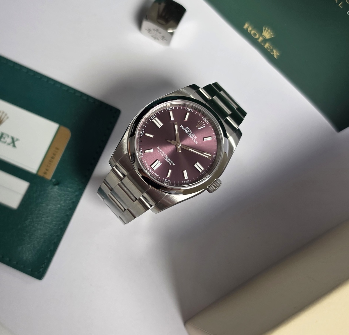 Rolex Oyster Perpetual 36 Grape Full set 2017