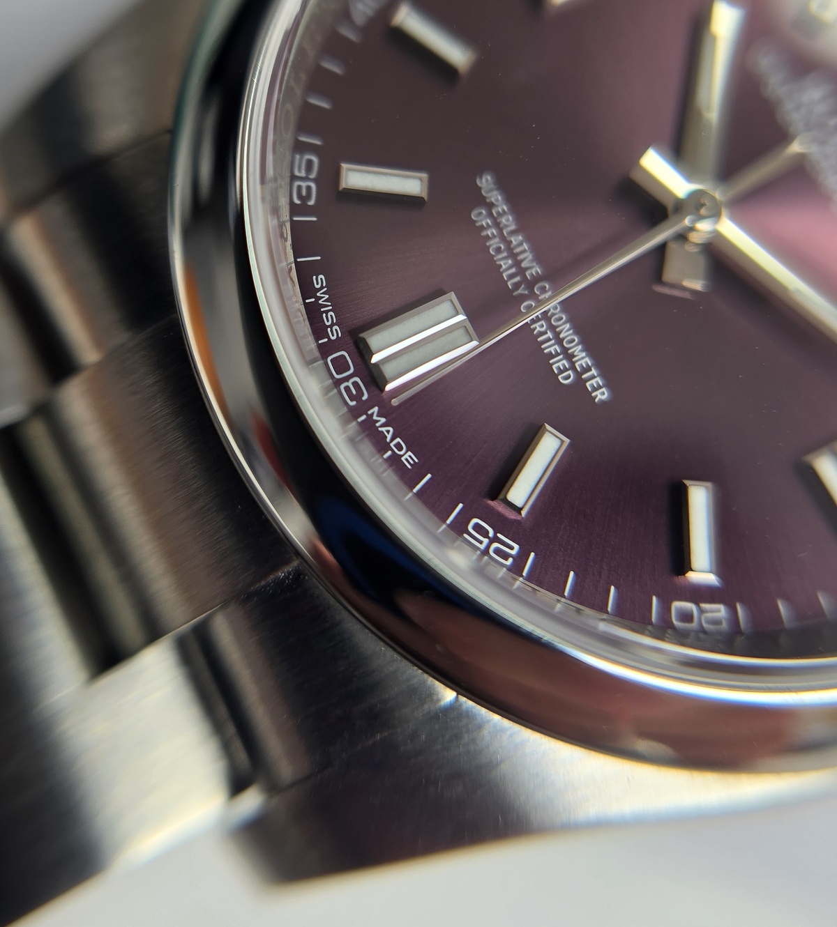 Rolex Oyster Perpetual 36 Grape Full set 2017