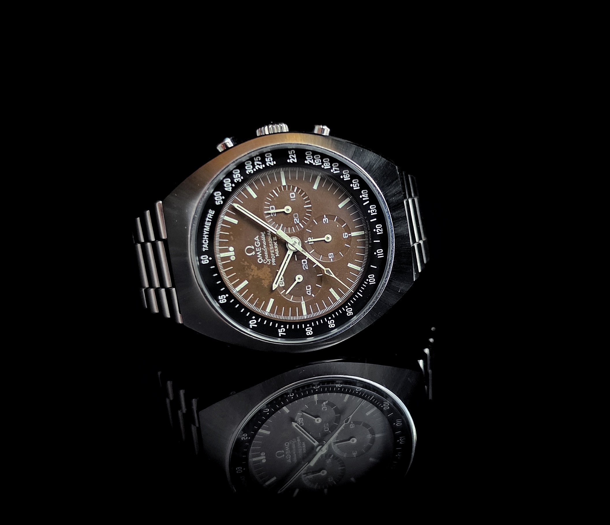 Omega Speedmaster Mark2 Chocolate dial 1969 145.014